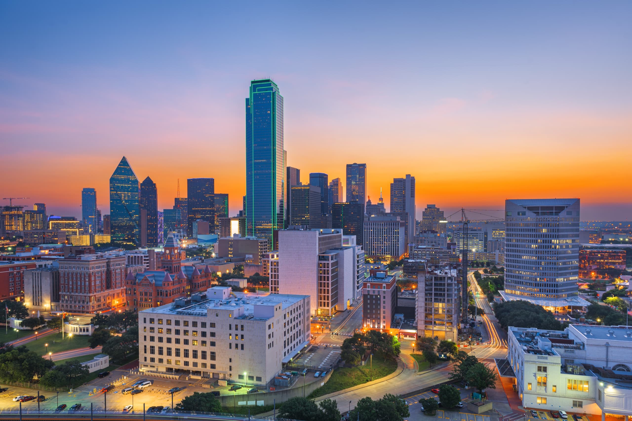 Dallas-Fort Worth skyline representing the DFW rental market