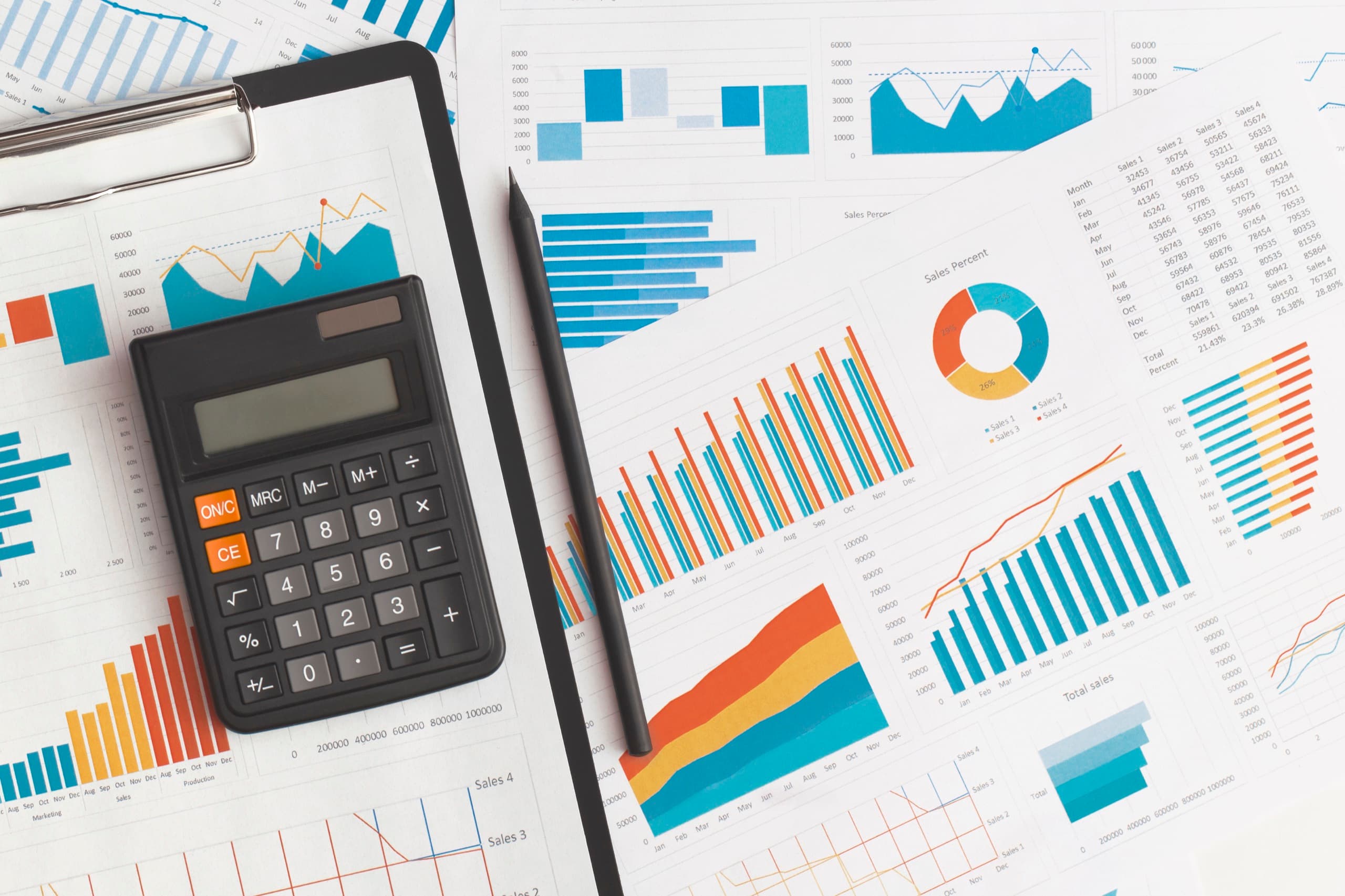 Rental market analysis charts