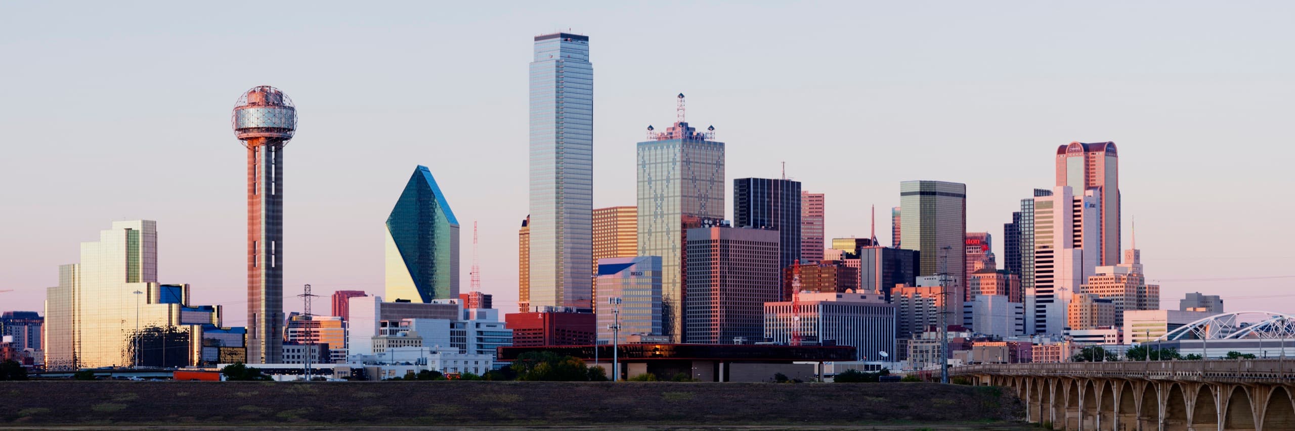Modern city skyline
